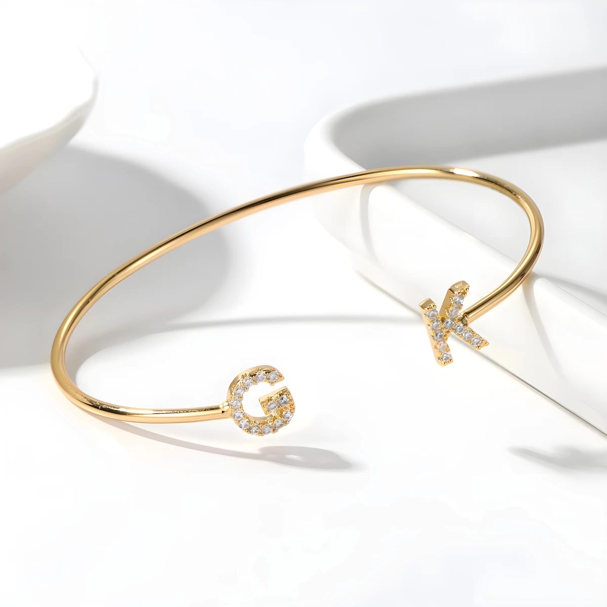 Bracelet Initiale | Âmes Jumelles