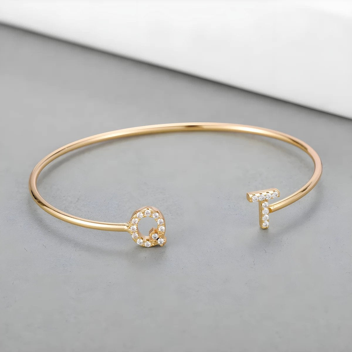Bracelet Initiale | Âmes Jumelles