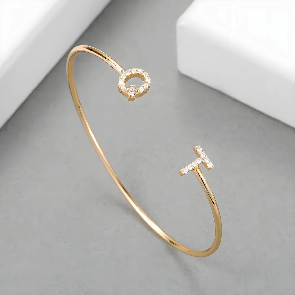 Bracelet Initiale | Âmes Jumelles