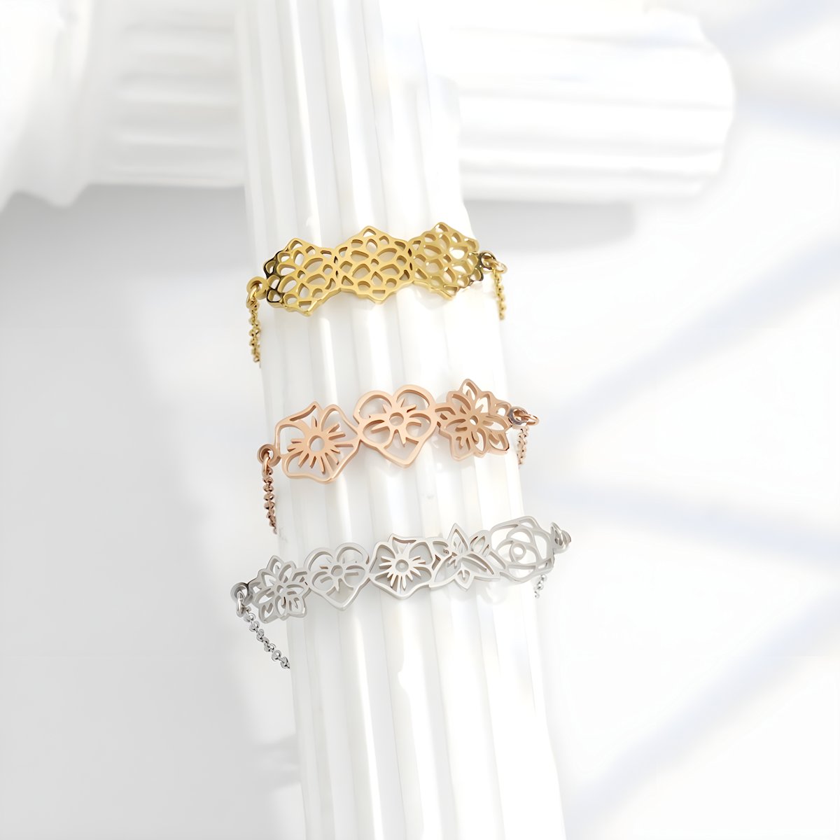 Bracelet Personnalisé | Pétales du Temps