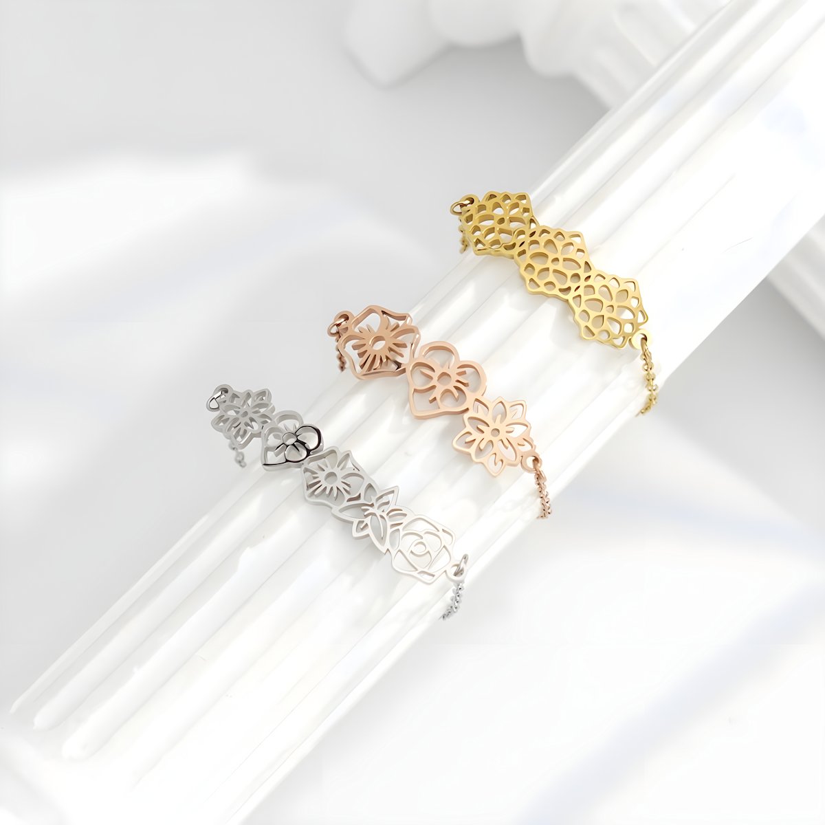 Bracelet Personnalisé | Pétales du Temps