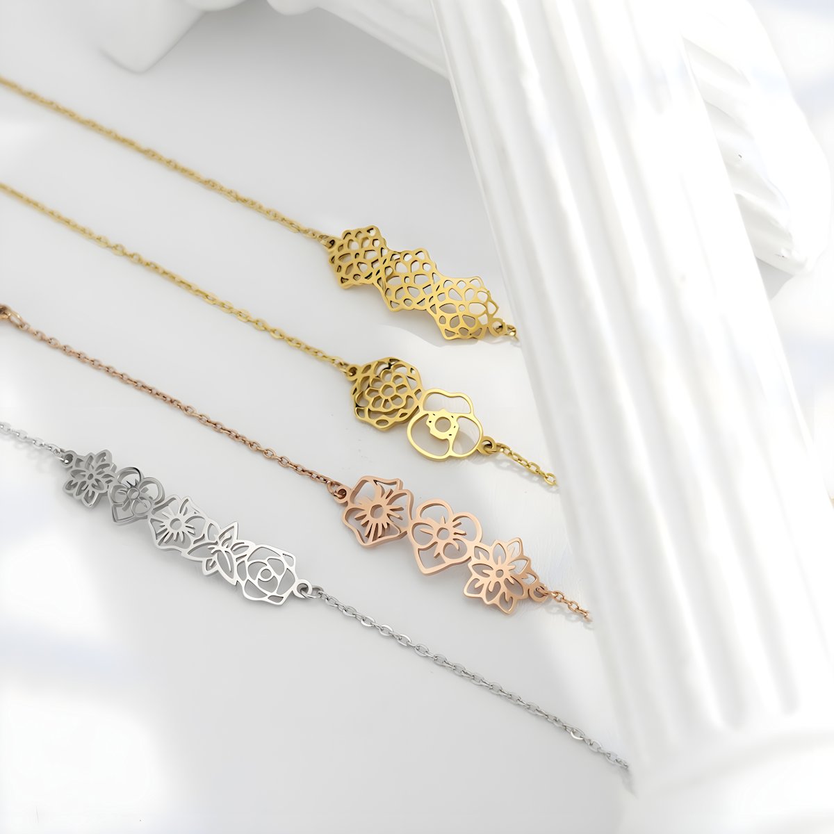 Bracelet Personnalisé | Pétales du Temps