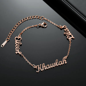 Bracelet Personnalisé | Prénoms Liés