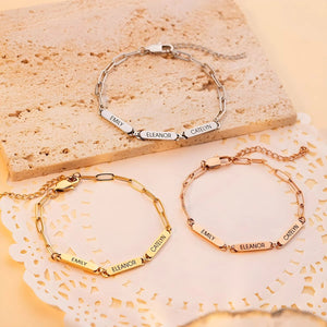 Bracelet Personnalisé | Trésor Gravé