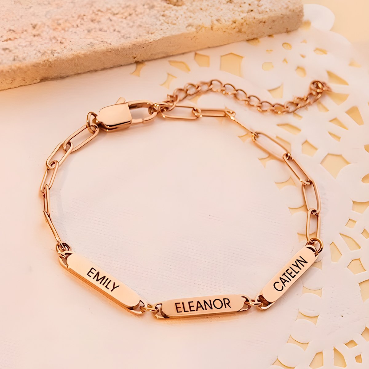 Bracelet Personnalisé | Trésor Gravé