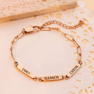 Bracelet Personnalisé | Trésor Gravé