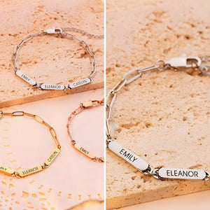 Bracelet Personnalisé | Trésor Gravé