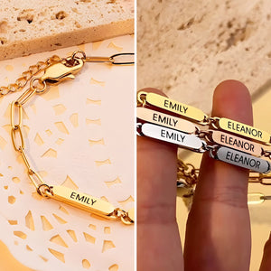 Bracelet Personnalisé | Trésor Gravé
