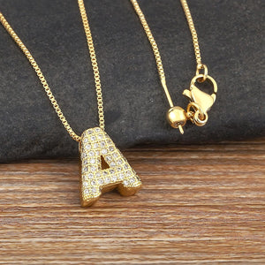 Collier Initiale | Pendentif Précieux