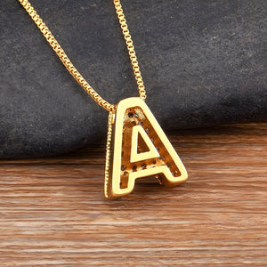 Collier Initiale | Pendentif Précieux