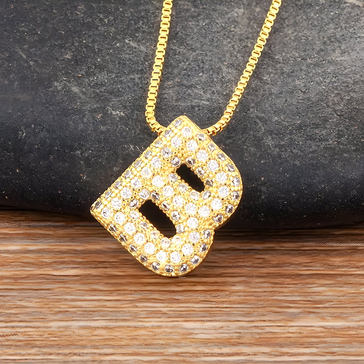 Collier Initiale | Pendentif Précieux