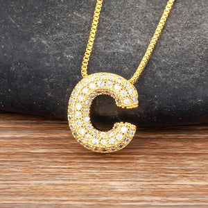 Collier Initiale | Pendentif Précieux