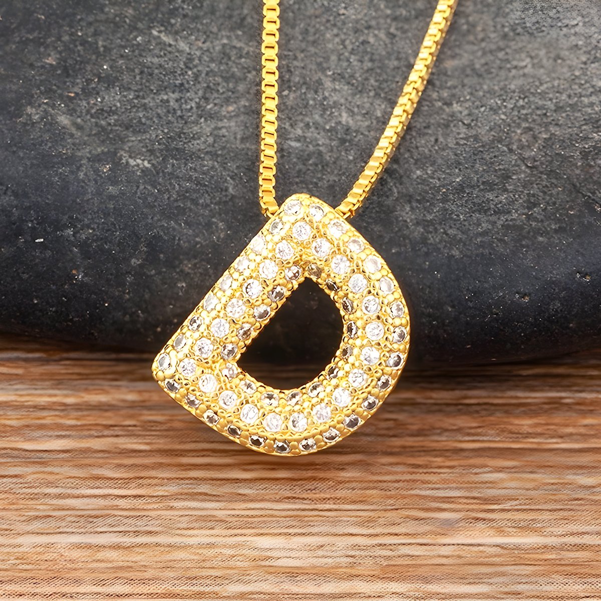 Collier Initiale | Pendentif Précieux