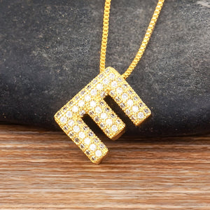 Collier Initiale | Pendentif Précieux