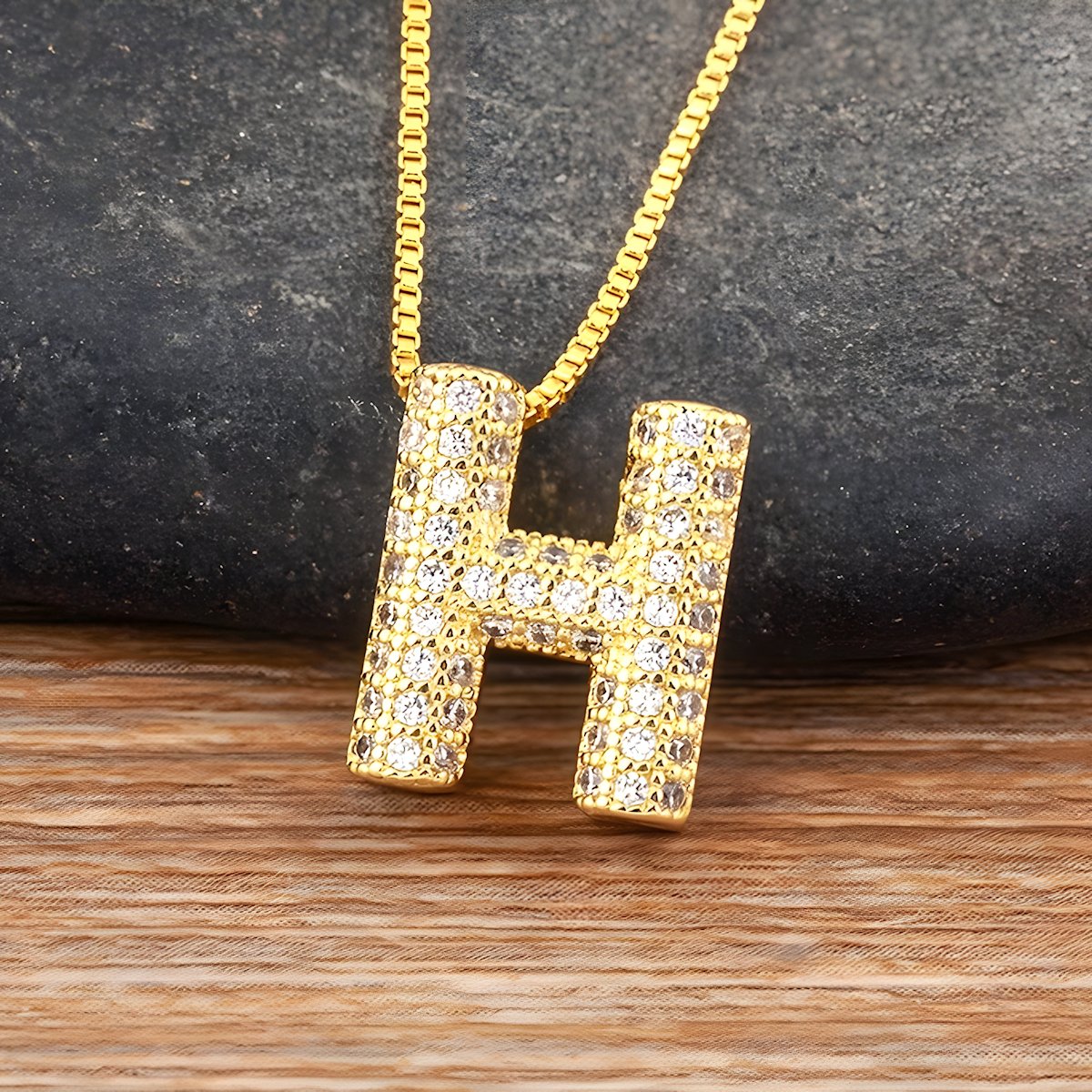 Collier Initiale | Pendentif Précieux