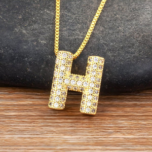 Collier Initiale | Pendentif Précieux