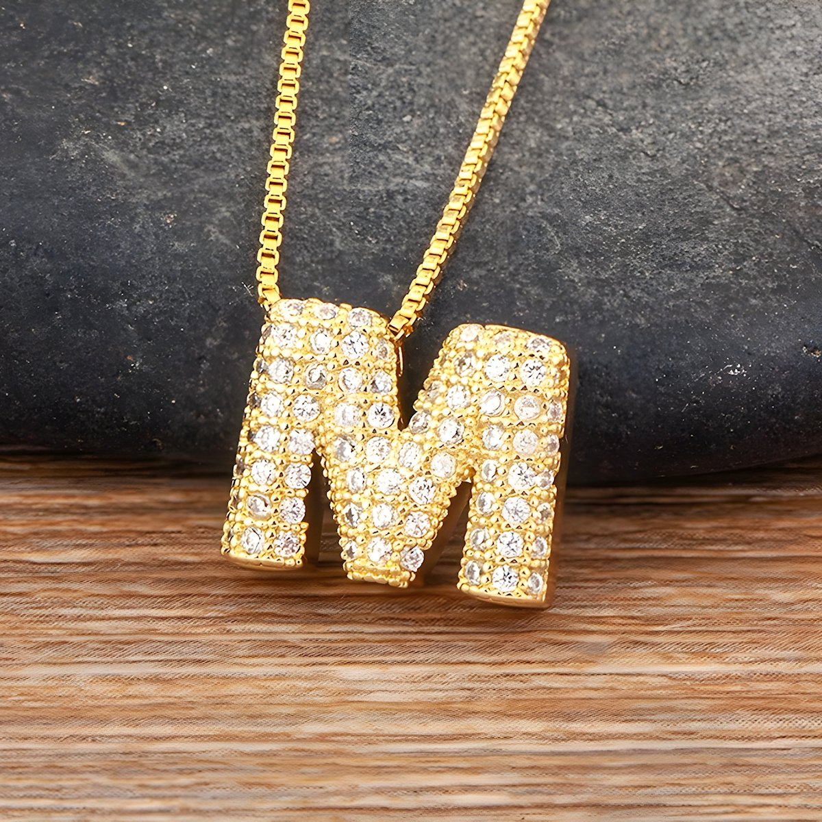 Collier Initiale | Pendentif Précieux