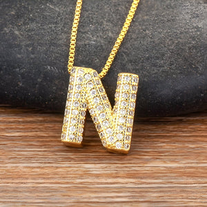 Collier Initiale | Pendentif Précieux