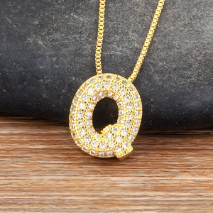 Collier Initiale | Pendentif Précieux