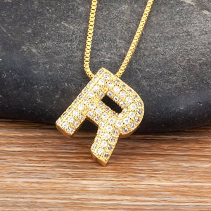Collier Initiale | Pendentif Précieux