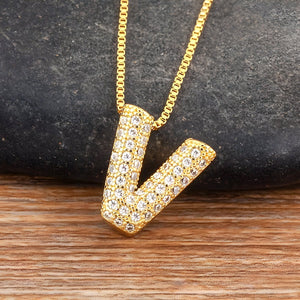 Collier Initiale | Pendentif Précieux