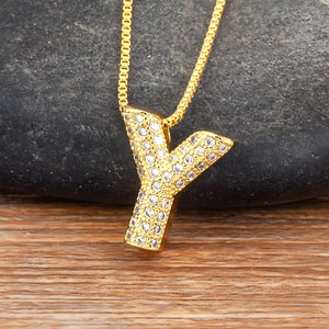 Collier Initiale | Pendentif Précieux