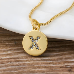 Collier Initiale | Signature Enveloppée