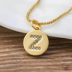 Collier Initiale | Signature Enveloppée