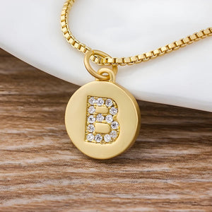 Collier Initiale | Signature Enveloppée