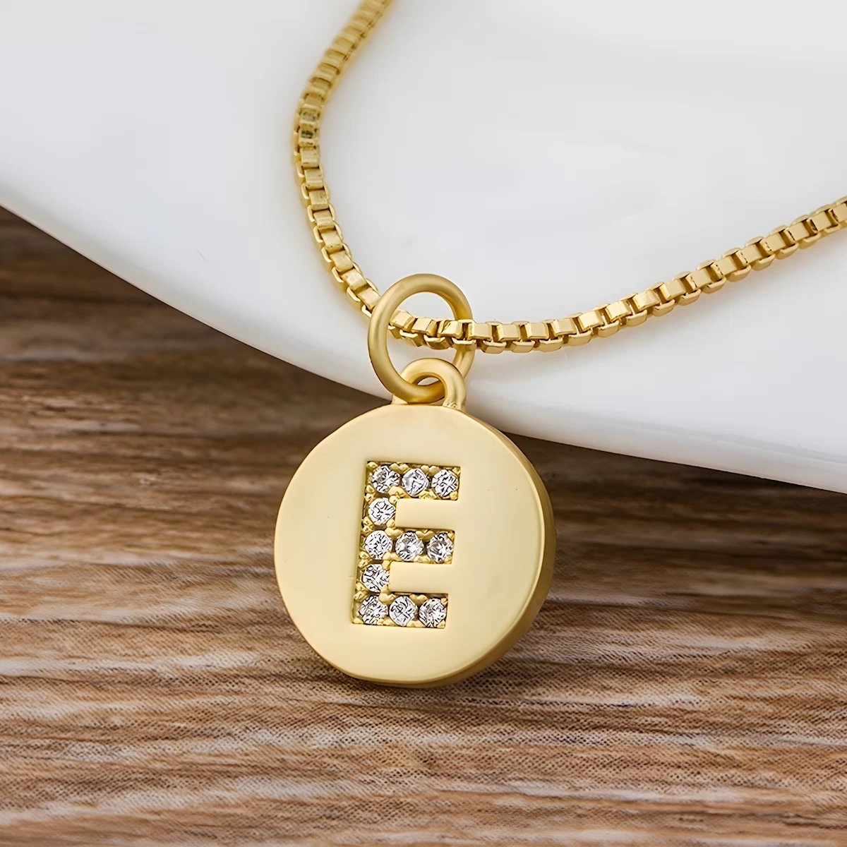 Collier Initiale | Signature Enveloppée