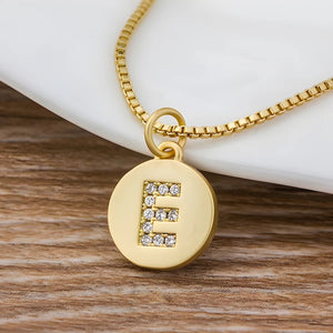 Collier Initiale | Signature Enveloppée