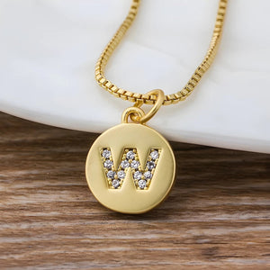 Collier Initiale | Signature Enveloppée