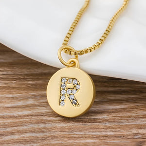 Collier Initiale | Signature Enveloppée