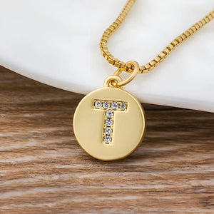 Collier Initiale | Signature Enveloppée