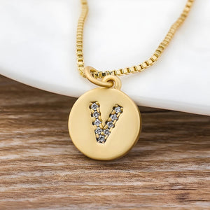 Collier Initiale | Signature Enveloppée