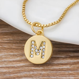 Collier Initiale | Signature Enveloppée