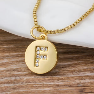 Collier Initiale | Signature Enveloppée