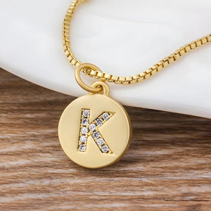 Collier Initiale | Signature Enveloppée