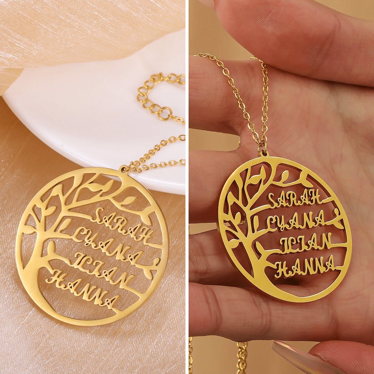 Collier Personnalisé | Arbre des Liens