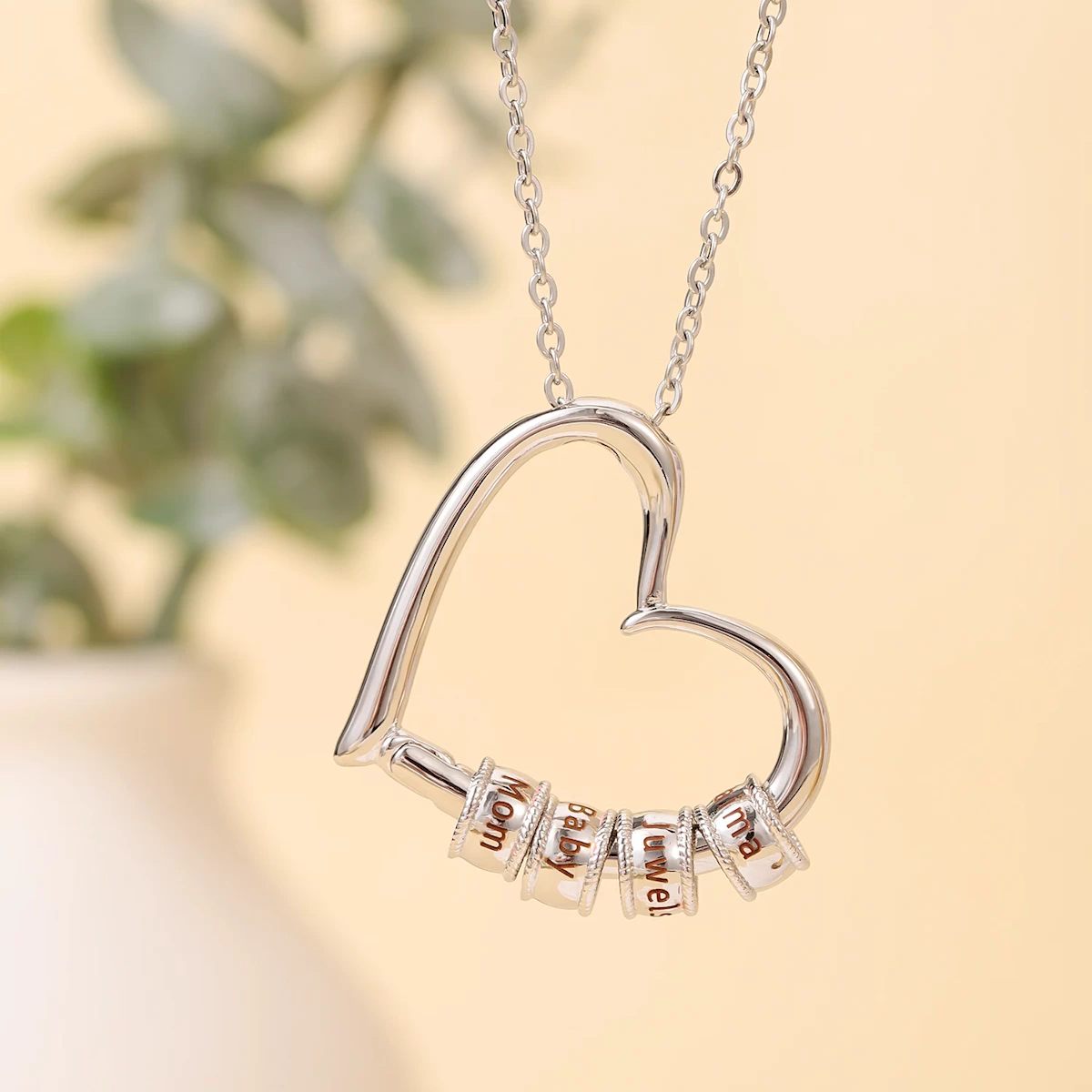 Collier Personnalisé Coeur des Proches