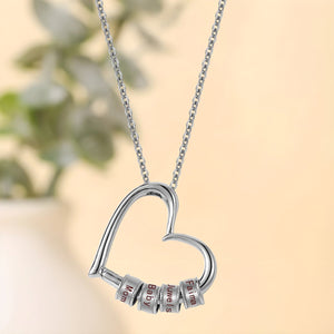 Collier Personnalisé Coeur des Proches