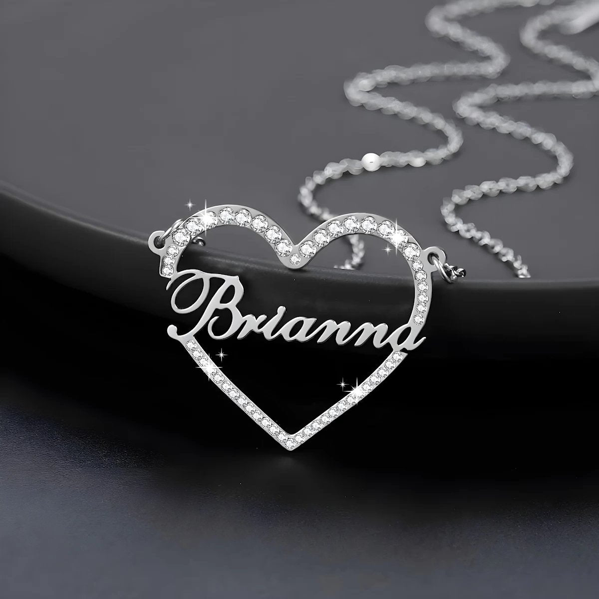 Collier Personnalisé | Coeur Éclatant