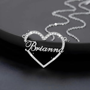 Collier Personnalisé | Coeur Éclatant