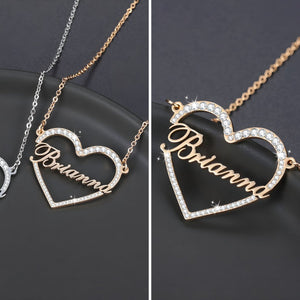 Collier Personnalisé | Coeur Éclatant