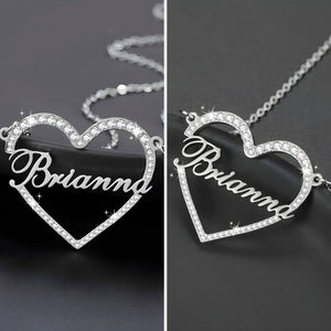 Collier Personnalisé | Coeur Éclatant