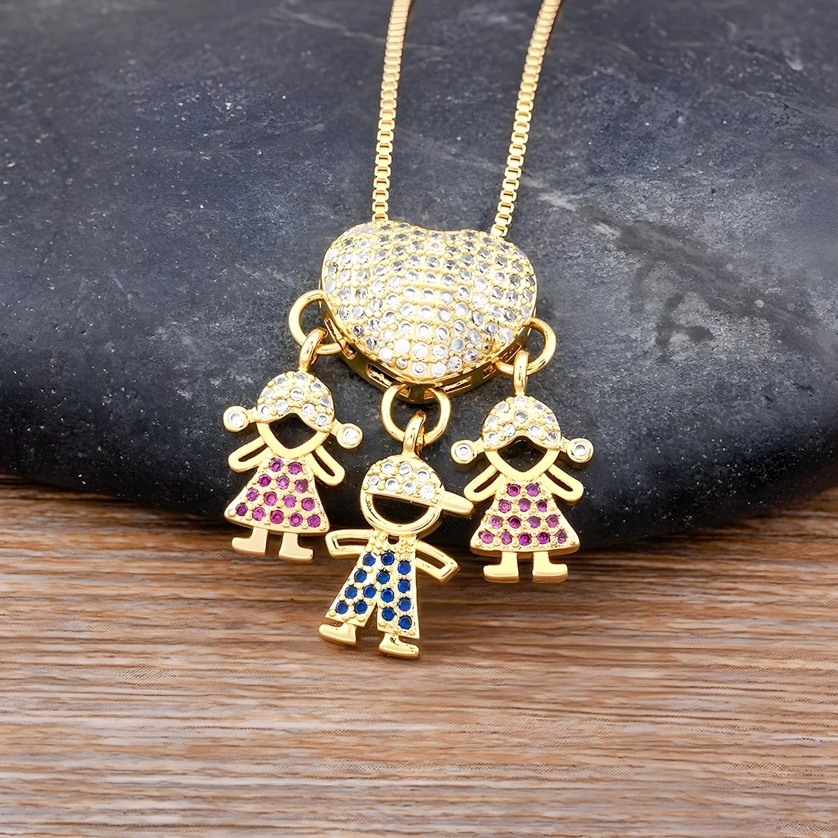 Collier Personnalisé | Étoiles de Ma Vie