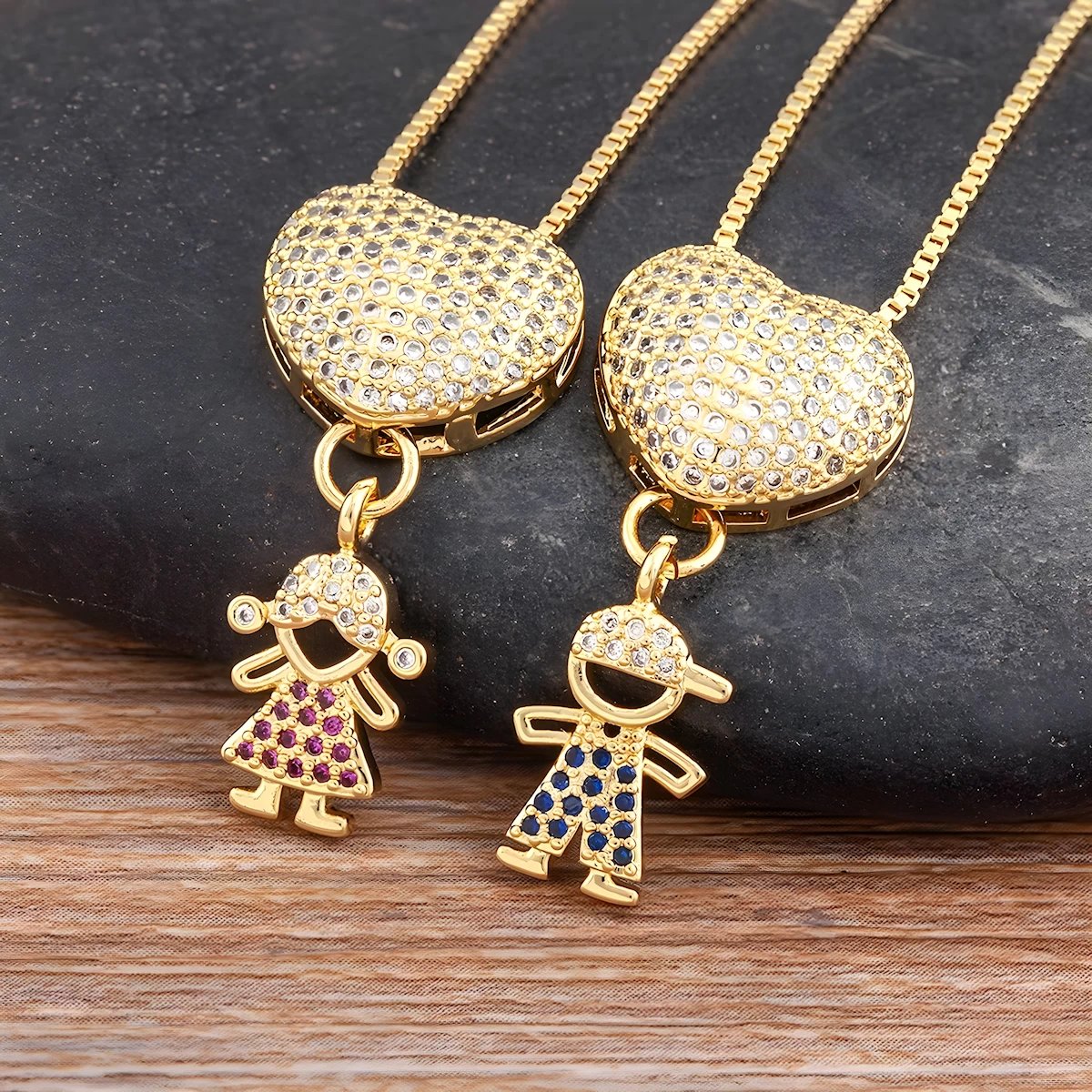 Collier Personnalisé | Étoiles de Ma Vie