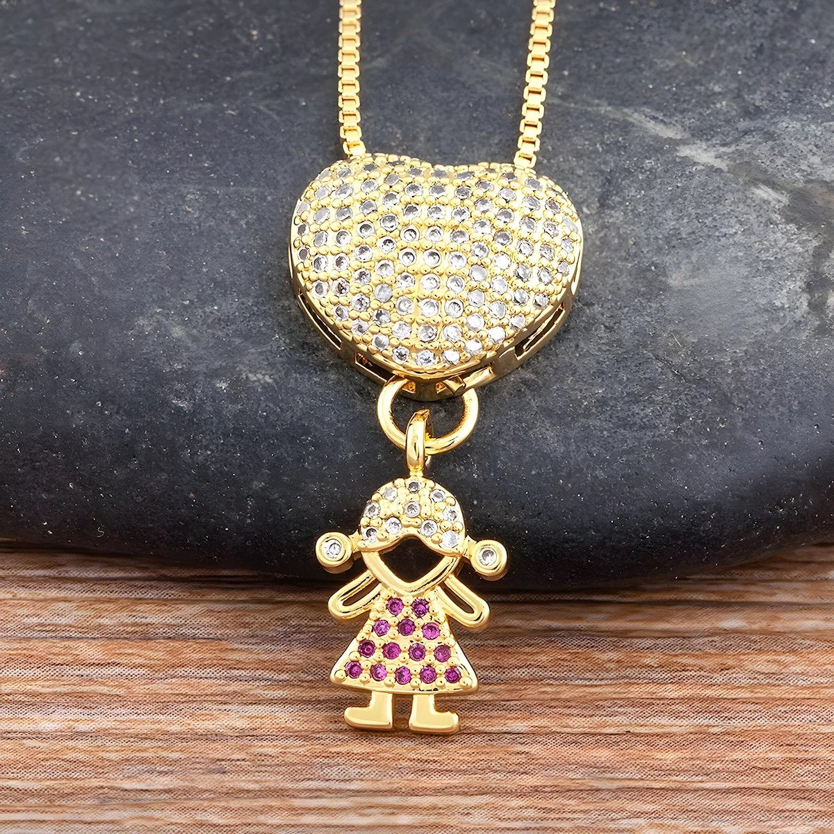 Collier Personnalisé | Étoiles de Ma Vie