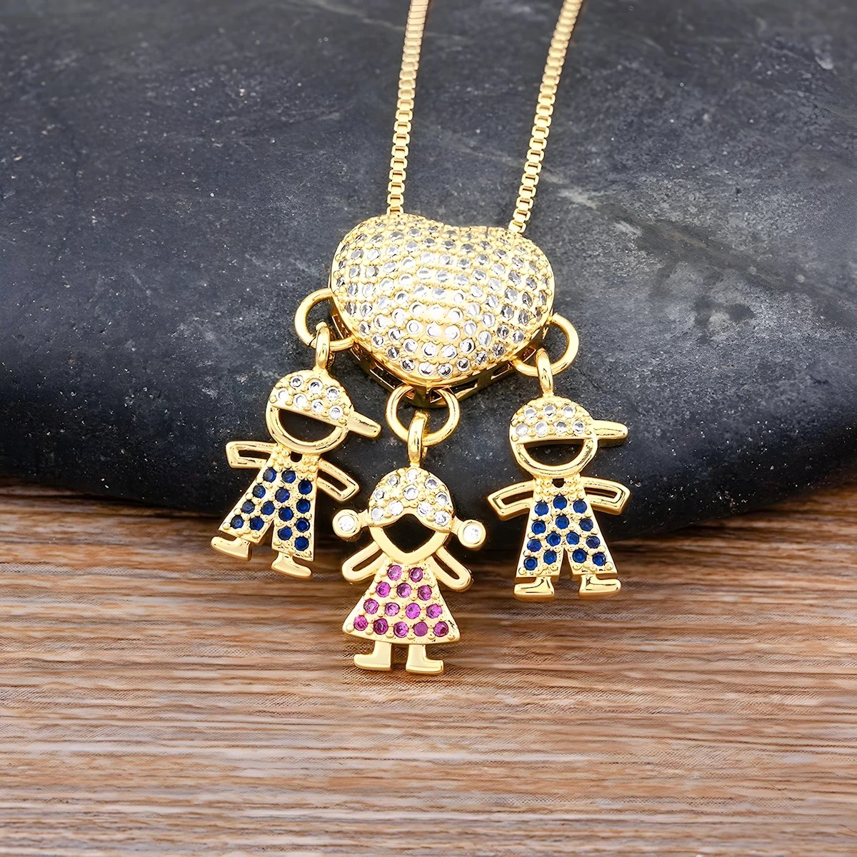 Collier Personnalisé | Étoiles de Ma Vie