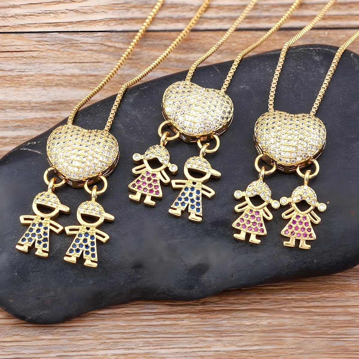 Collier Personnalisé | Étoiles de Ma Vie